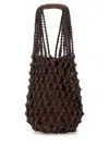 Alysi Schultertasche In Netzoptik In Brown
