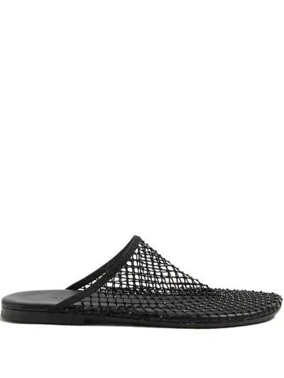 Alysi Mesh-embellished Mules