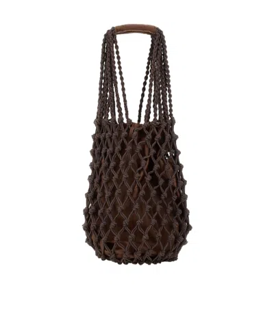 ALYSI MESH TOTE BAG