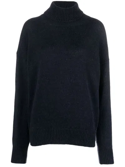 ALYSI MOHAIR WOOL TURTLENECK SWEATER