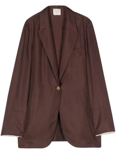 Alysi Outerwear In Brown