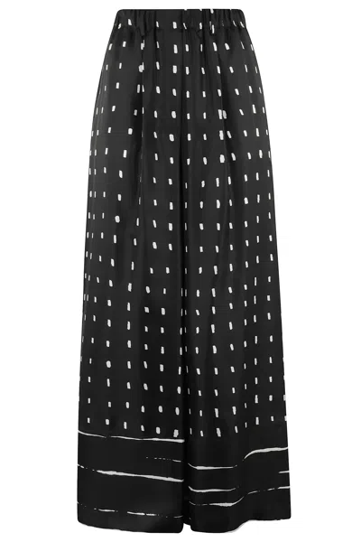 Alysi Pantalone Lines E Dots In Nero
