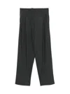 Alysi Carrot Trousers In Gray