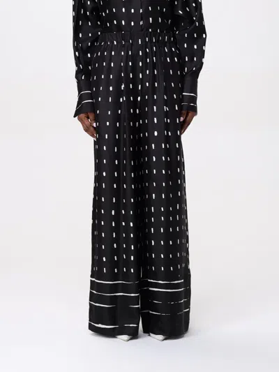 ALYSI PANTS ALYSI WOMAN COLOR BLACK,G50691002