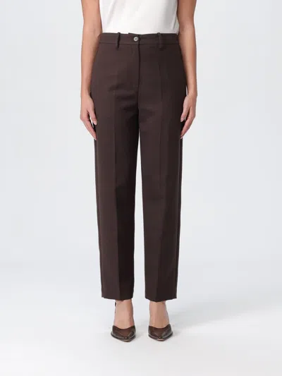 Alysi Pants  Woman Color Cocoa In Brown