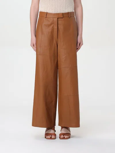 Alysi Trousers  Woman Colour Leather