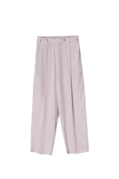 Alysi Trousers In White