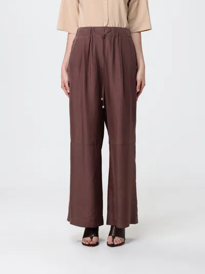 Alysi Pants Woman  In Brown