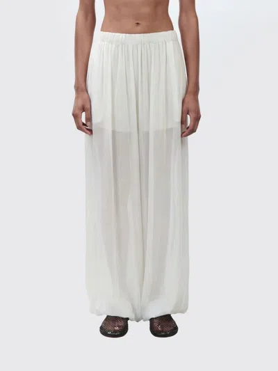 Alysi Pants Woman In White