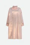 Alysi Parka Rosa Metallizzato