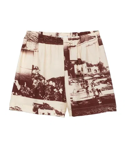 ALYSI PATTERNED SHORTS
