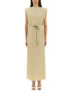 ALYSI PEACH TOUCH LONG DRESS