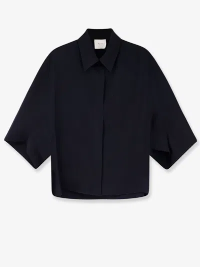 Alysi Peach Touch Shirt In Black