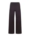 Alysi Plaid Pattern Casual Pants In Brown