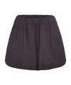 Alysi Plaid Pattern Skirt In Purple