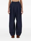 Alysi Pleated Wide-leg Trousers