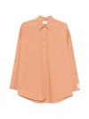Alysi Pocket Shirt In Orange