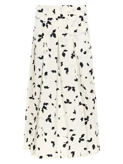 Alysi Printed Skirt In Multi