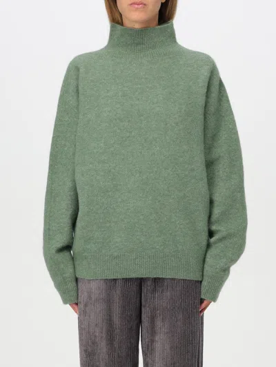 ALYSI SWEATER ALYSI WOMAN COLOR GREEN,G07631012
