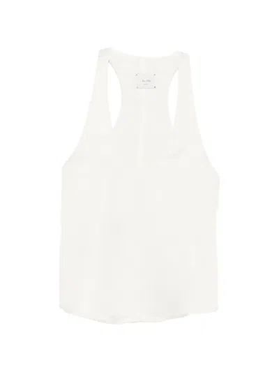 Alysi Racerback Top In White