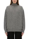Alysi Turtleneck Shirt In Grey