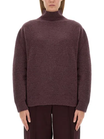 ALYSI RELAXED FIT TURTLENECK SWEATER