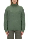 Alysi Relaxed-fit Turtleneck Sweater With Dropped Shoulders