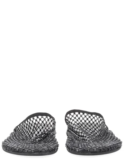 ALYSI ALYSI RHINESTONE-EMBELLISHED MULE