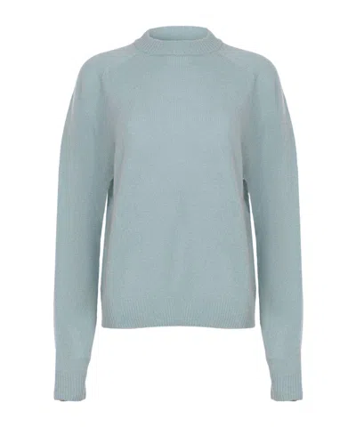 ALYSI RIBBED CREWNECK SWEATER