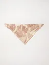 Alysi Rectangular Lightweight Scarf Soft Texture Abstract Pattern In Neutral