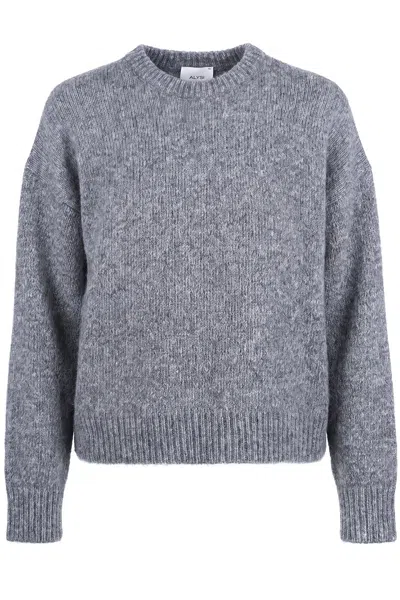 Alysi - Shirt - 480618 - Grey In Gray