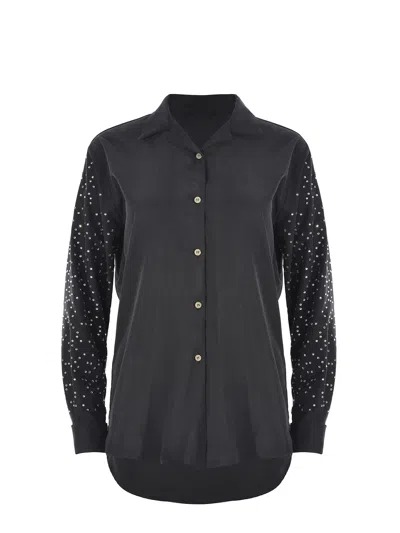 Alysi Shirt  In Modal Blend In Multicolor