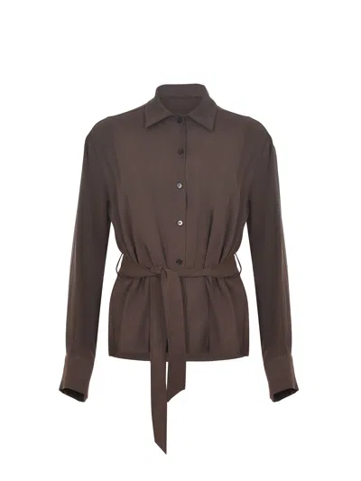Alysi Shirts In Brown
