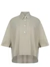 Alysi Shirt Made Of Cotton. In White