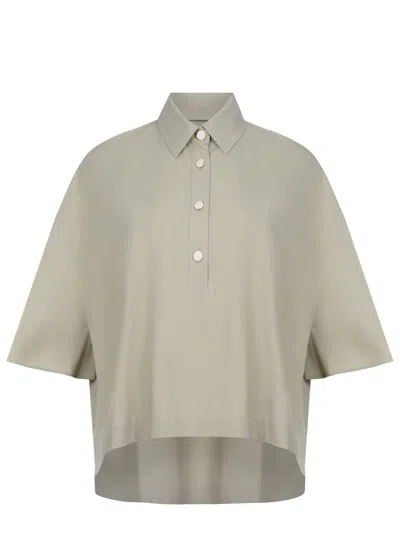 Alysi Shirt Made Of Cotton. In White