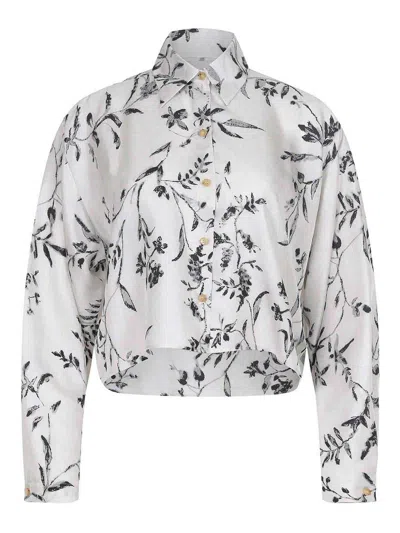 Alysi Shirt Made Of Silk In Gray