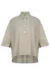 Alysi Shirt Made Of Cotton. In Neutral