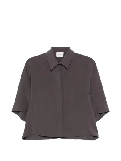Alysi Shirts Grey In Gray