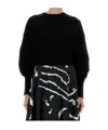 Alysi Cropped Shirt In Black