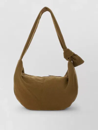 Alysi Shoulder Bag Knotted Strap Soft Structure