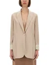 Alysi Silk Blazer