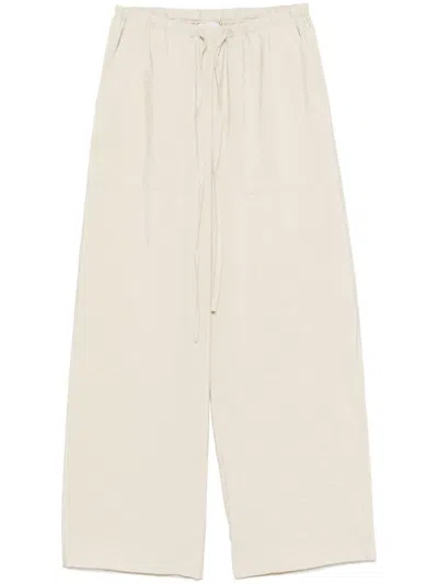 ALYSI ALYSI SILK BLEND TROUSERS