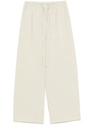 ALYSI ALYSI SILK BLEND TROUSERS