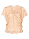 Alysi Silk Blouse In Pink