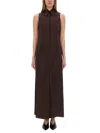 Alysi Silk Canvas Chemisier Dress