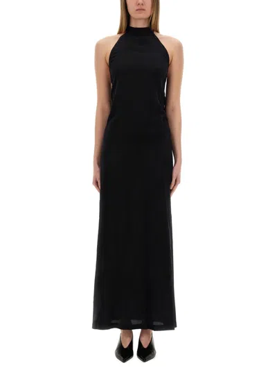 ALYSI ALYSI SILK LONG DRESS