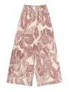 Alysi Silk Pants In Light Pink