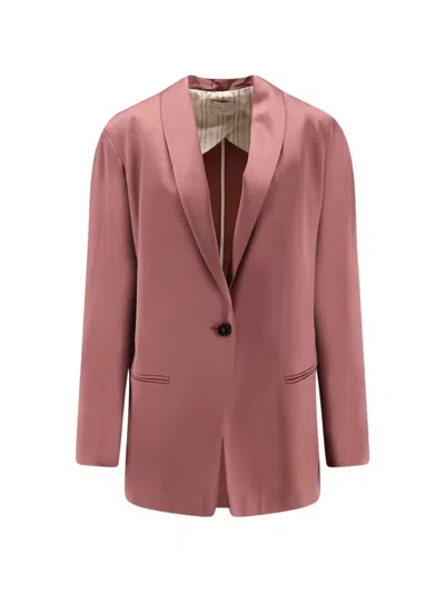 ALYSI SINGLE-BREASTED BLAZER