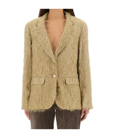 ALYSI SINGLE-BREASTED CASUAL JACKET