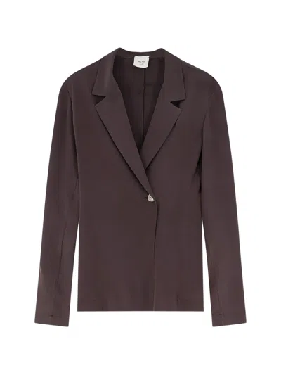 ALYSI SINGLE-BUTTON LAPEL BLAZER